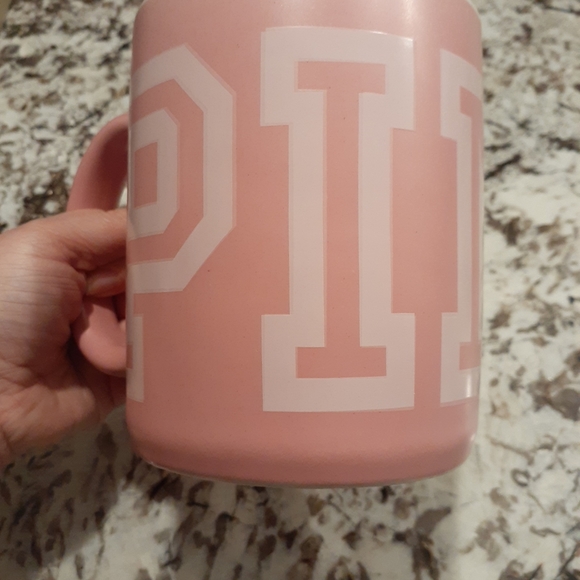 Victoria's Secret PINK 30 Oz Large Soft Pink Oversized Mug. - Picture 11 of 12